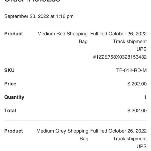 NWT Authentic Telfar Bag Medium Red - Picture 5 of 5